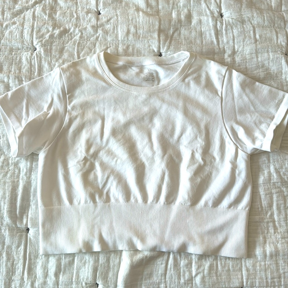 Aerie stretchy cropped under shirt